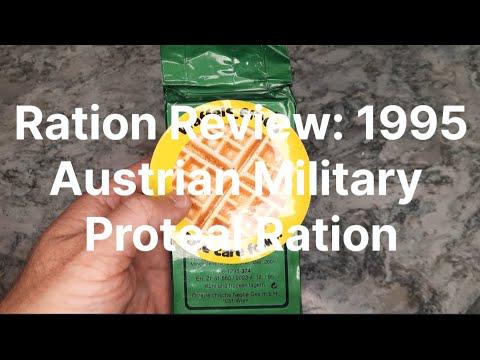 1995 Austrian Military Ration Review
