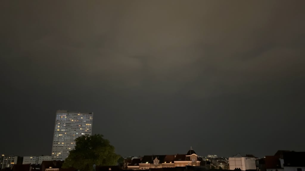 The sky is lit today! Share your storm pictures here