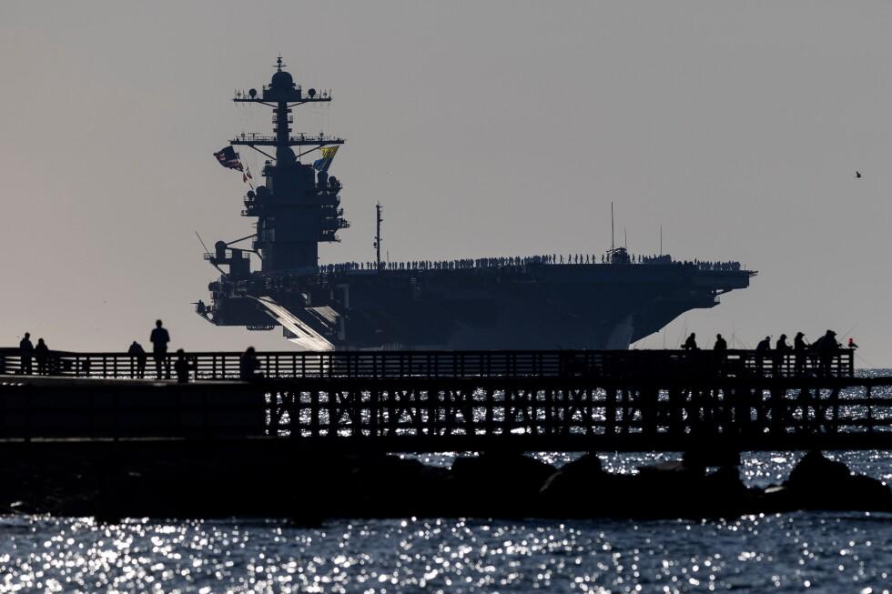 USS Ford returns home after 11-month deployment supporting the Iran war and Maduro's capture