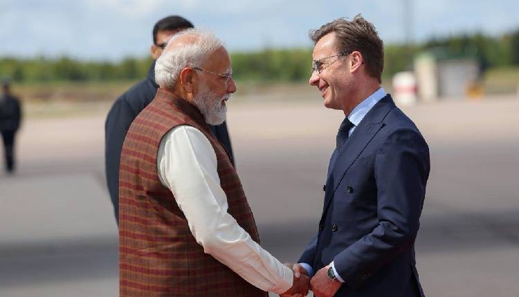 ‘Look Forward To Strengthening India-Sweden Friendship’: PM Modi 'Look Forward To Strengthening India-Sweden Friendship': PM Modi