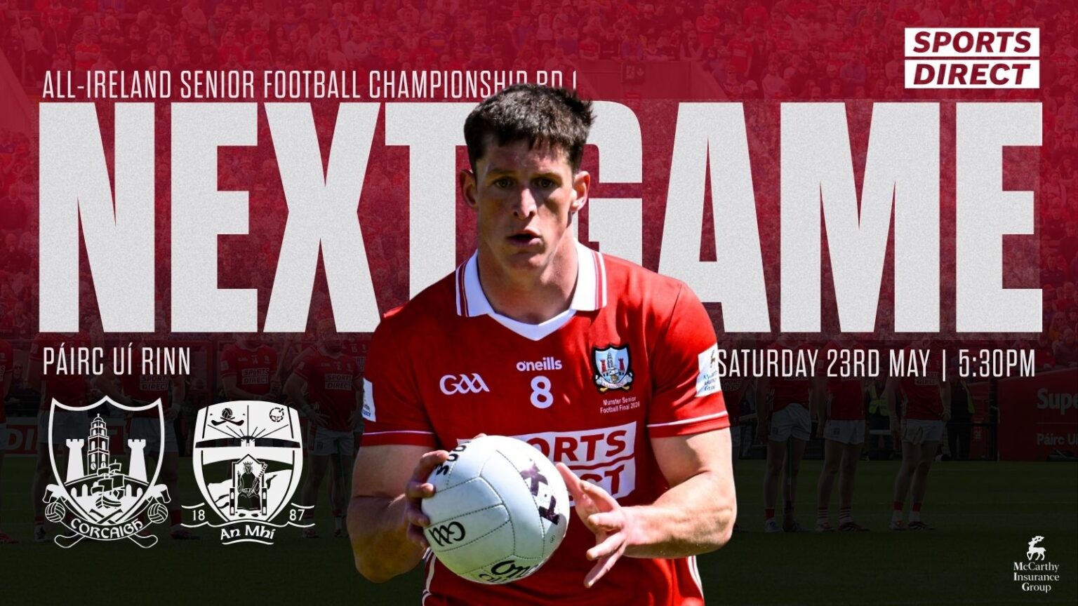 Footballers face Meath in All-Ireland Championship Round 1 – Cork GAA