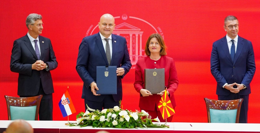North Macedonia Croatia agree to upgrade cooperation in energy