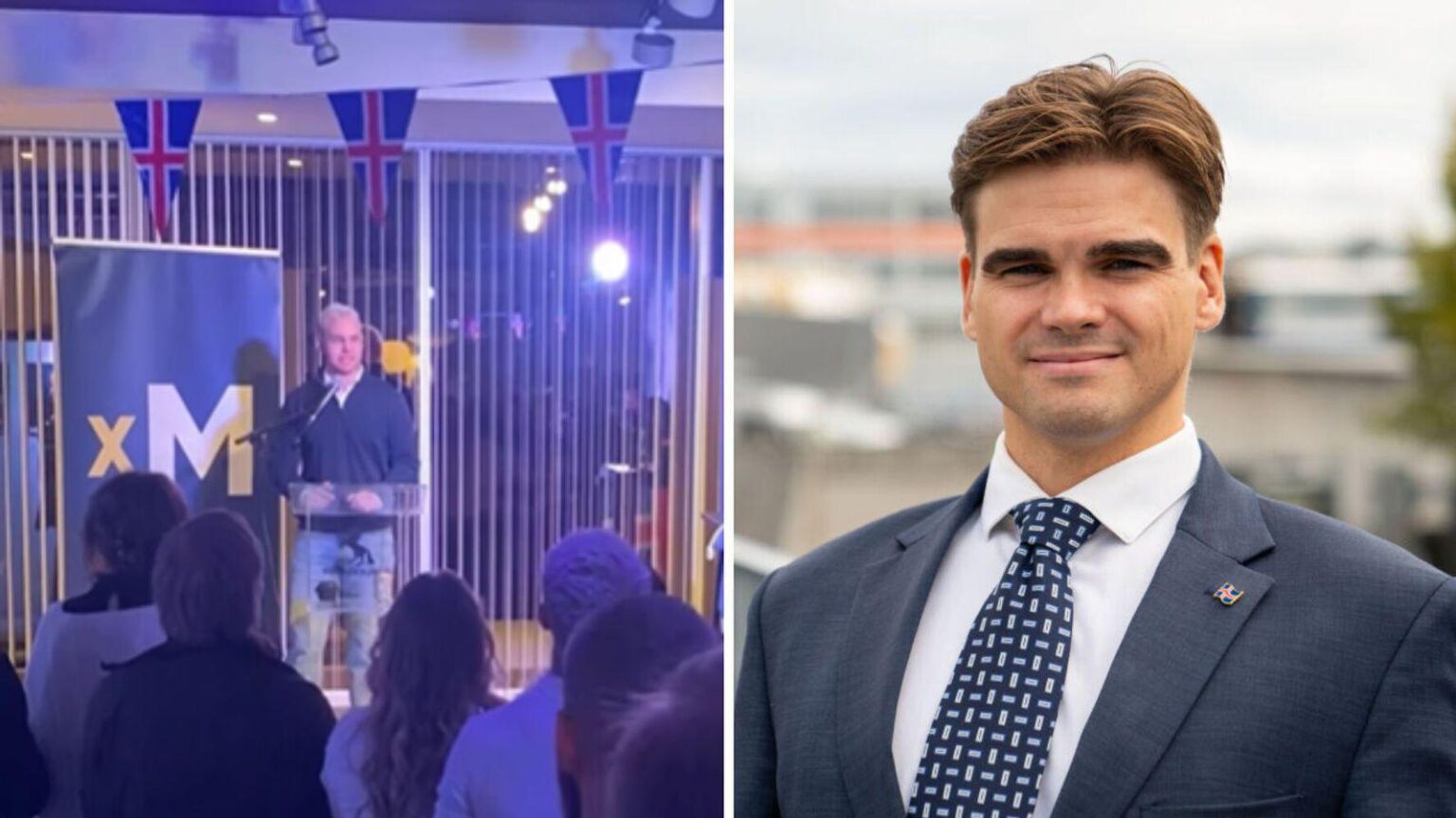 A “race realist” gave a speech at the Young Central Party event A "race realist" gave a speech at the Young Central Party event