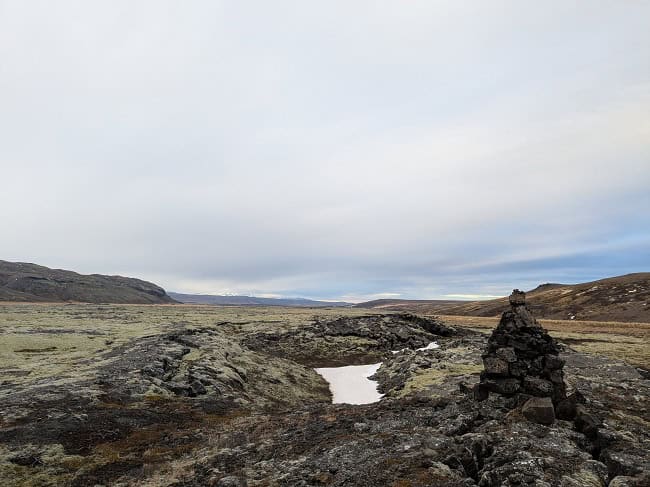 Very rugged landscape
