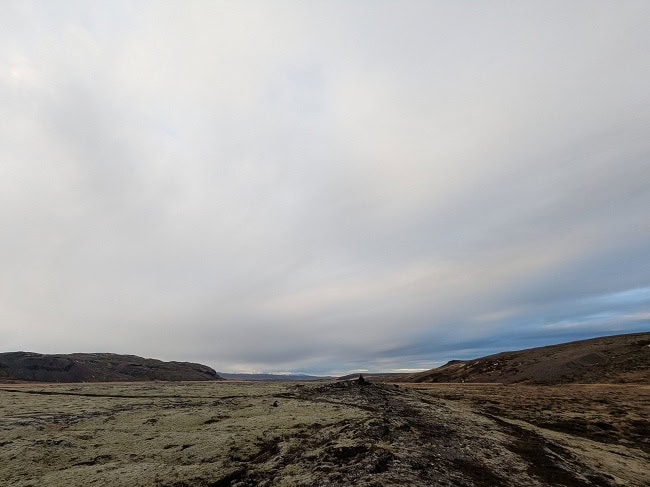 Very rugged landscape
