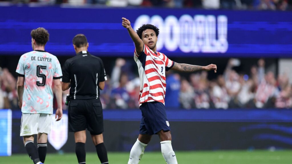 Weston McKennie, USMNT midfielder, on the losses against Portugal and Belgium, “I think we’re headed in the right direction”