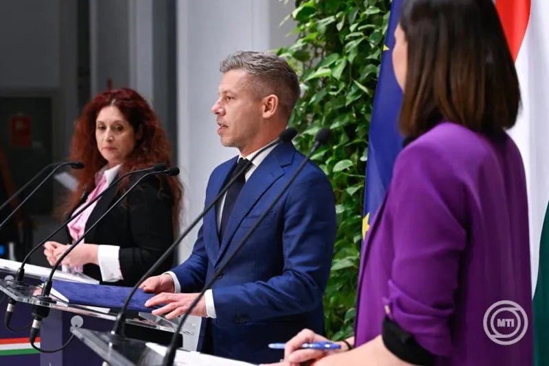 Péter Magyar and the government spokesperson