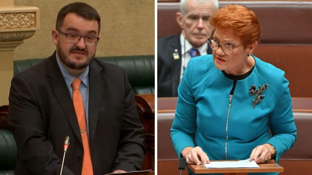 ‘I love migrants’: One Nation MP Jason Virgo breaks down during maiden speech in South Australia parliament ‘I love migrants’: One Nation MP Jason Virgo breaks down during maiden speech in South Australia parliament