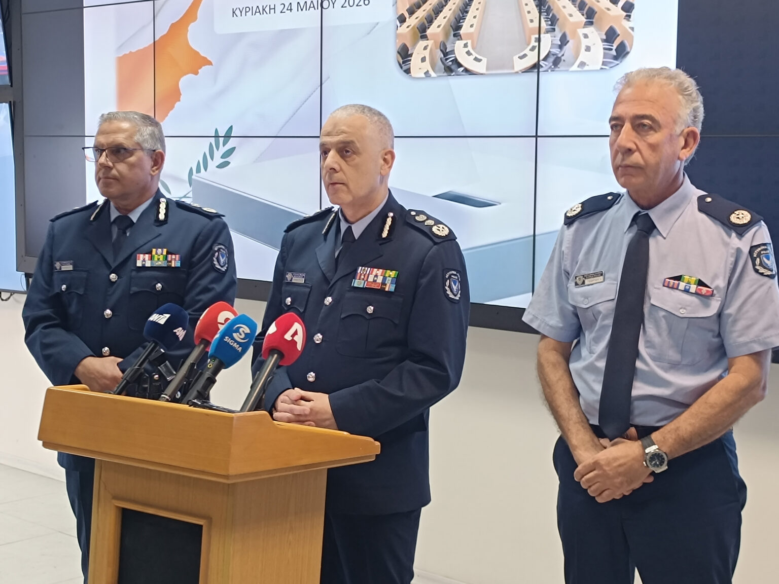 cover Police report no irregularities in election process