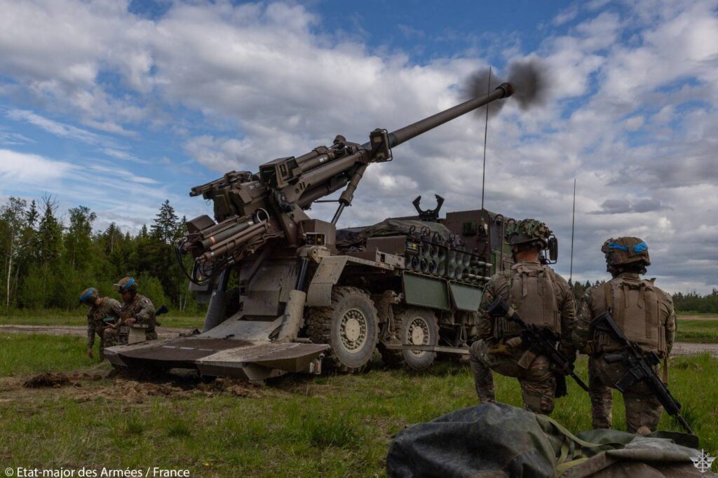 Estonian and allied artillery units practiced indirect fire support during the exercise Spring Storm 2026 – Estonian Defence Forces