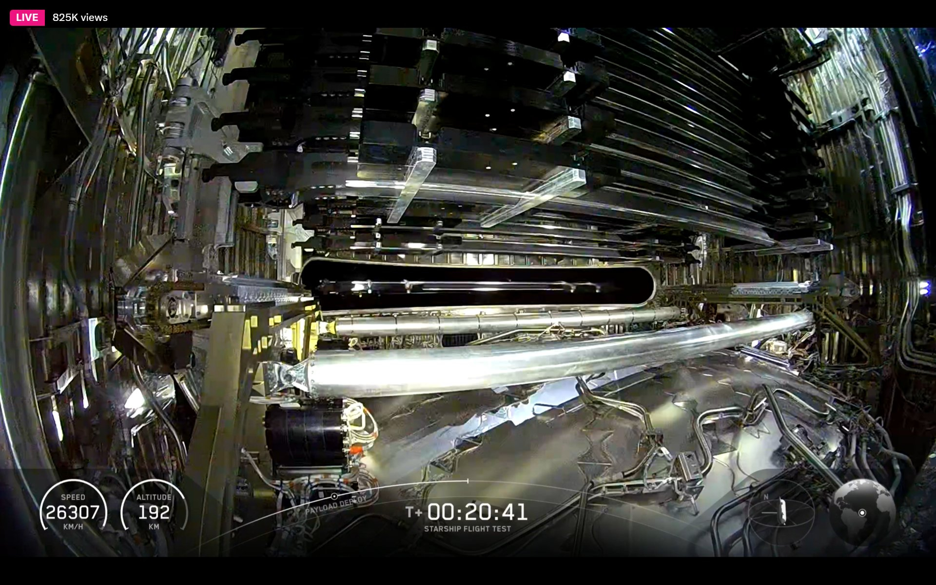 Starship V3 test flight
