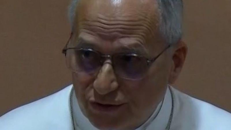 Pope Leo calls for AI to be ‘disarmed’