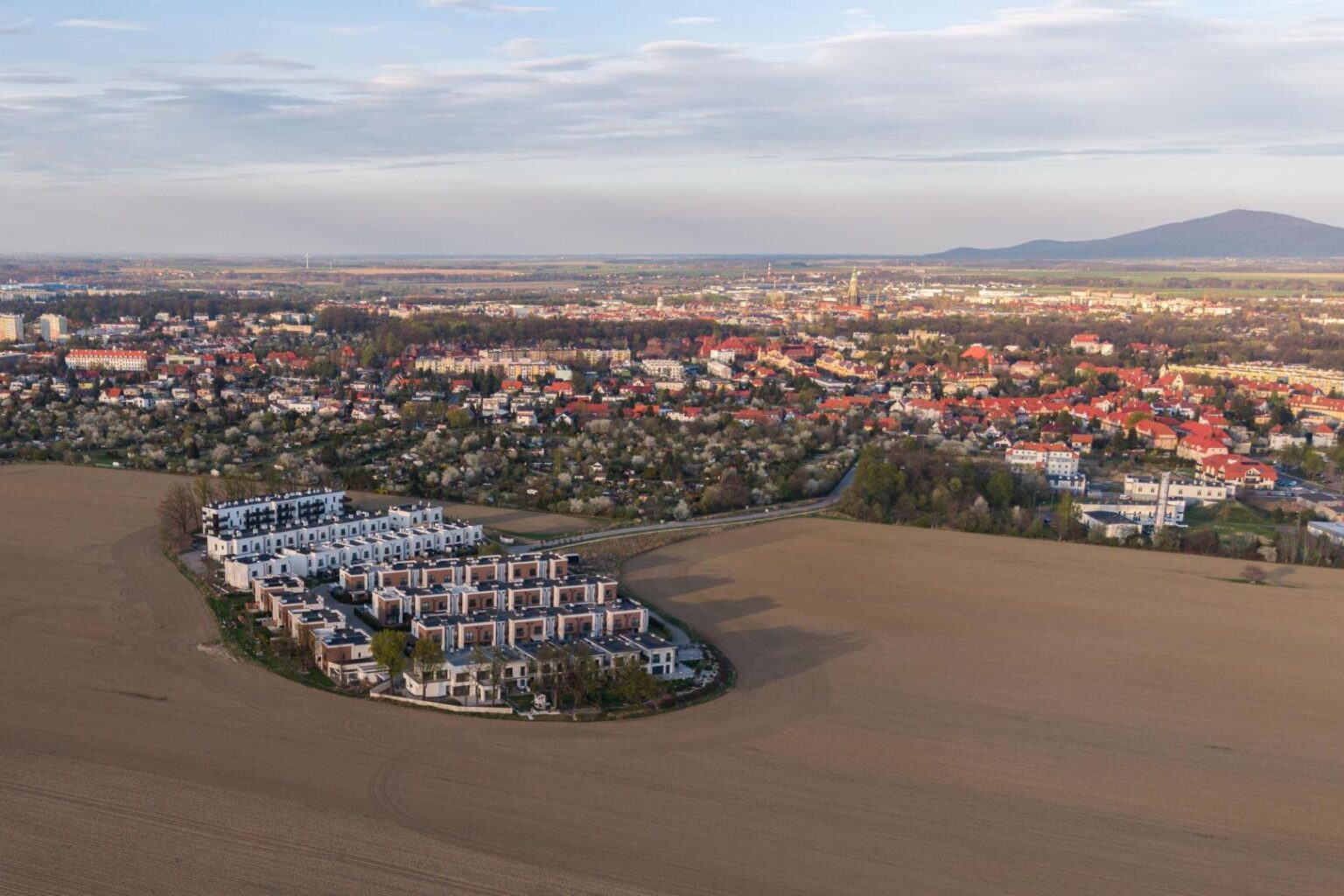 Here is a picture of planning in Poland. "The Village of the Gauls" near Świdnica is almost a decade old