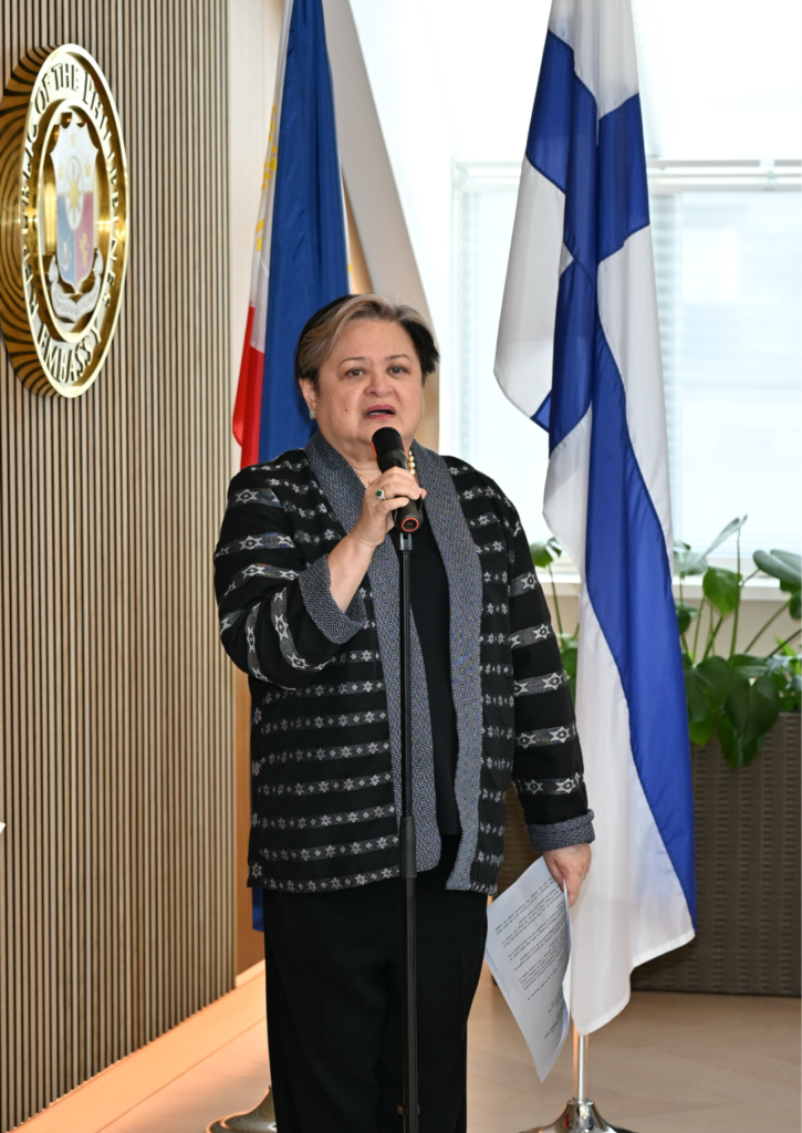 Philippines officially inaugurates reopened embassy in Finland