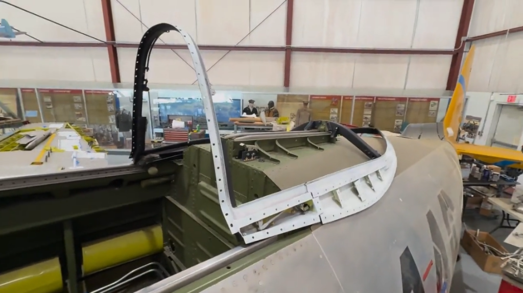 Republic P 47N Thunderbolt 44 89136 Canopy