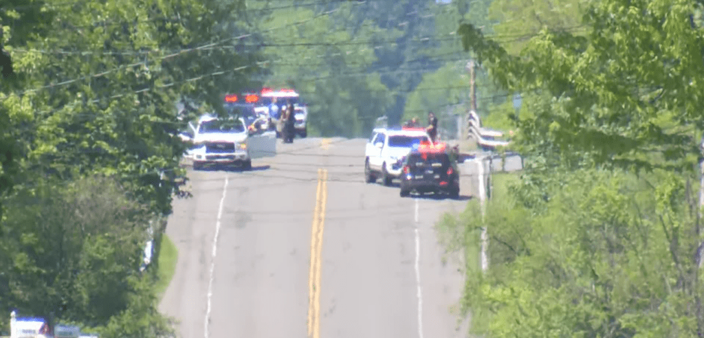 Large police presence on Manitou Road near Ridgeway Avenue in Greece Large police presence on Manitou Road near Ridgeway Avenue in Greece