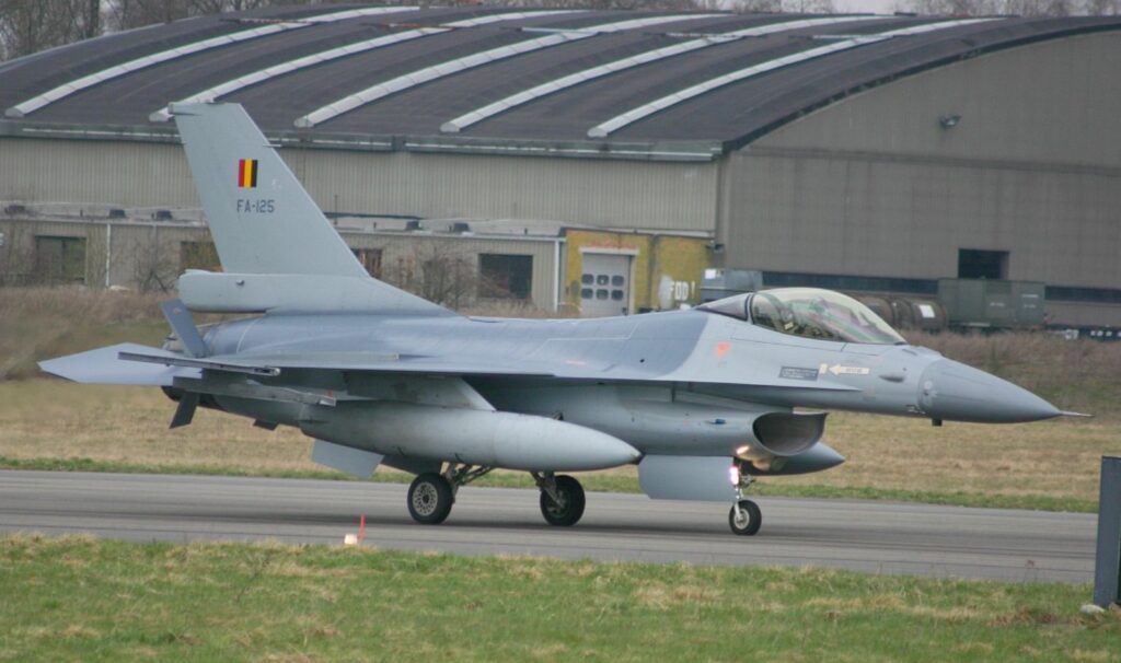 Belgium Plans to Transfer All 53 F-16 Fighter Jets to Ukraine by the End of 2029