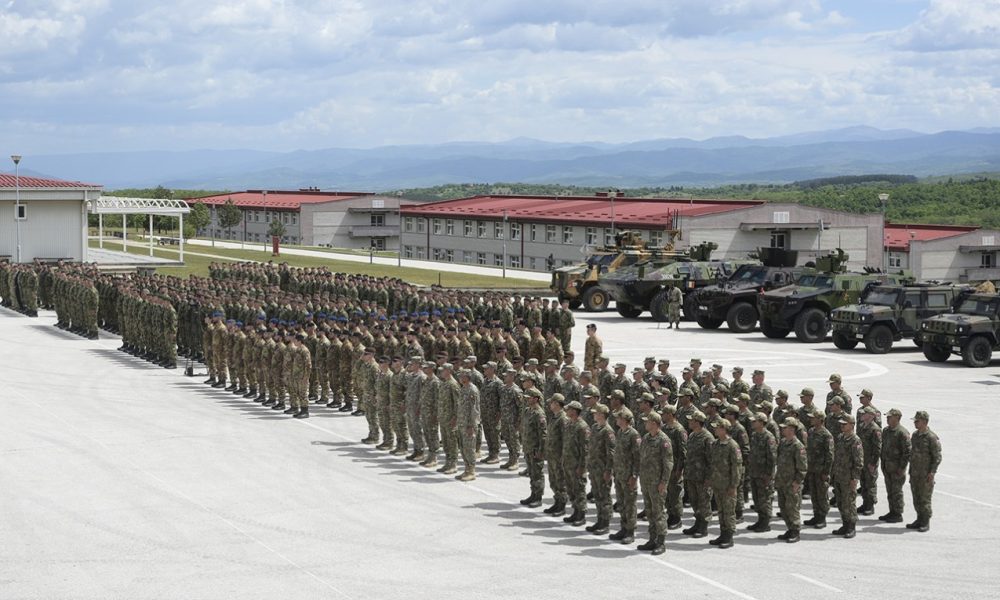 Serbia launches first joint military exercises with NATO