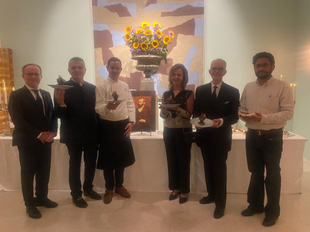 L’Opéra’s Special Nobel-Inspired Dessert Highlights Sweden’s Tribute to Alfred Nobel in New Delhi