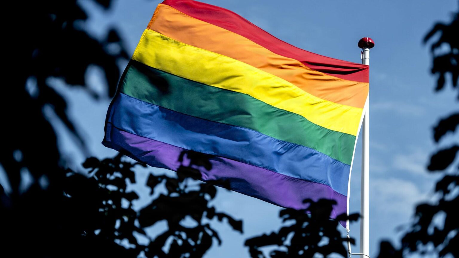 Rainbow flag on the town hall divides the waters[DFer erklære pride en ødelæggende ideologi]