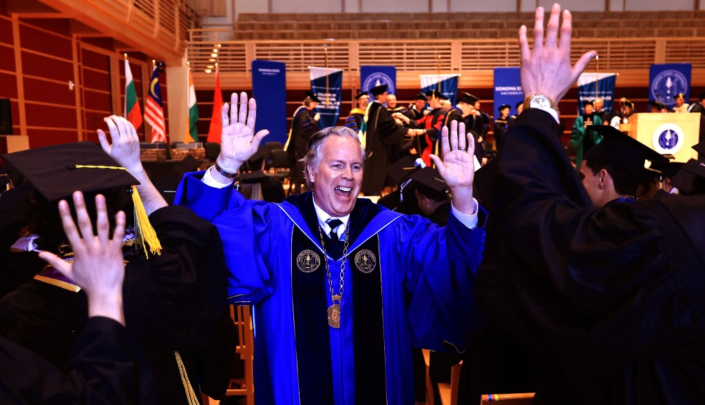 Sonoma State University graduates nearly 2,000 students during 2026 commencement