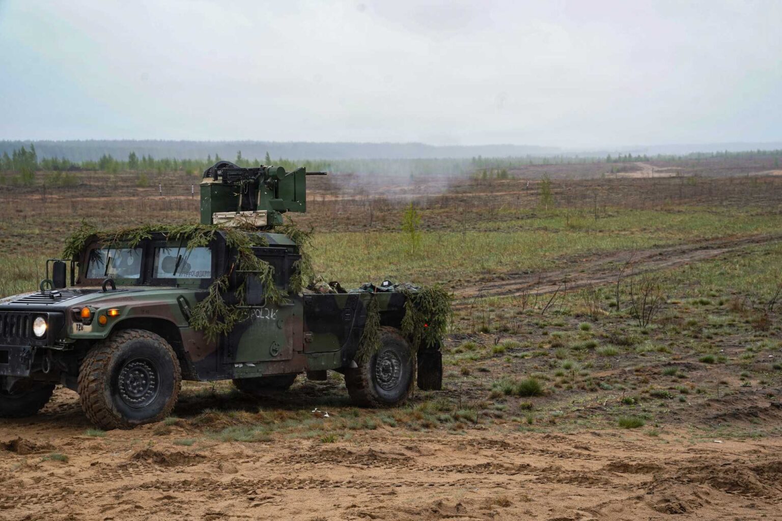 U.S. Army Converts Humvee into Drone Hunter with CROW Turret in Lithuania Near Russia U.S. Army Converts Humvee into Drone Hunter with CROW Turret in Lithuania Near Russia