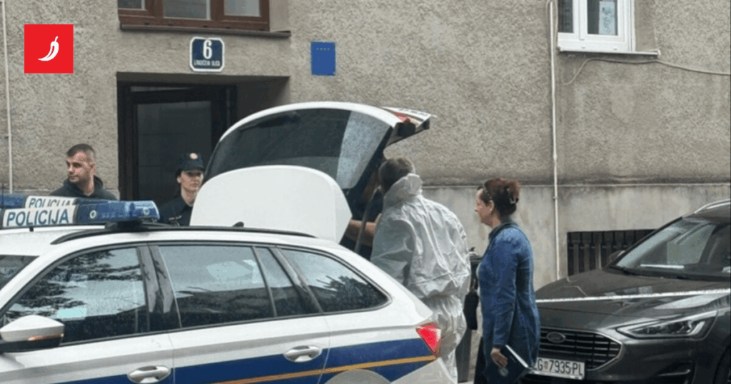 A Bosnian was wounded in a building in Zagreb. His Brazilian lover tried to kill him