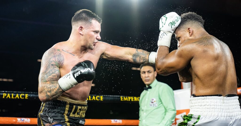 Kevin Lerena dethroned in Belgium Kevin Lerena dethroned in Belgium