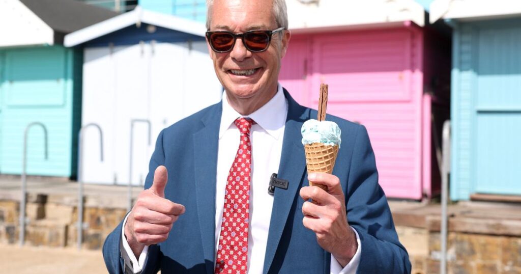 The picturesque Nigel Farage is preparing to become the Prime Minister of Britain