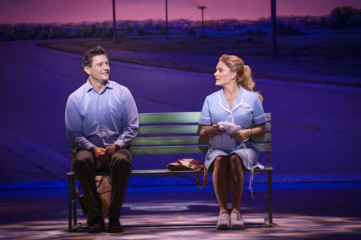 Waitress Rob Mills and Natalie Bassingthwaighte photo by Jeff Busby