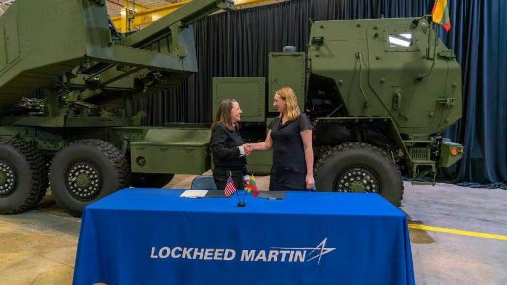 Lithuania receives first HIMARS systems during Camden event Lithuania receives first HIMARS systems during Camden event