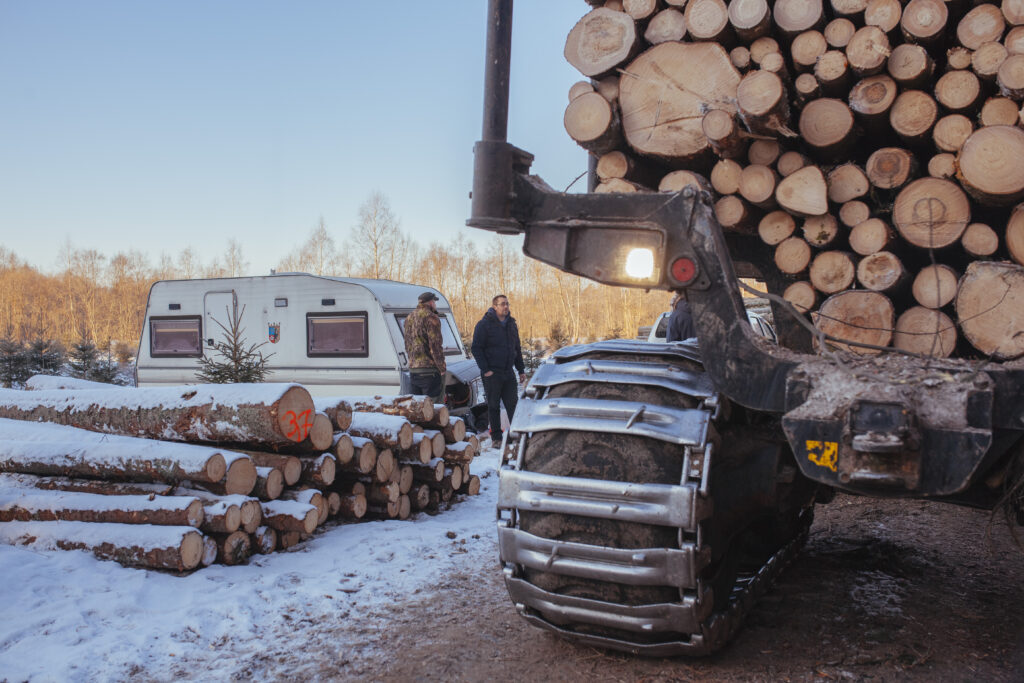 Forest industry in Estonia. Photo by Ken Oja.