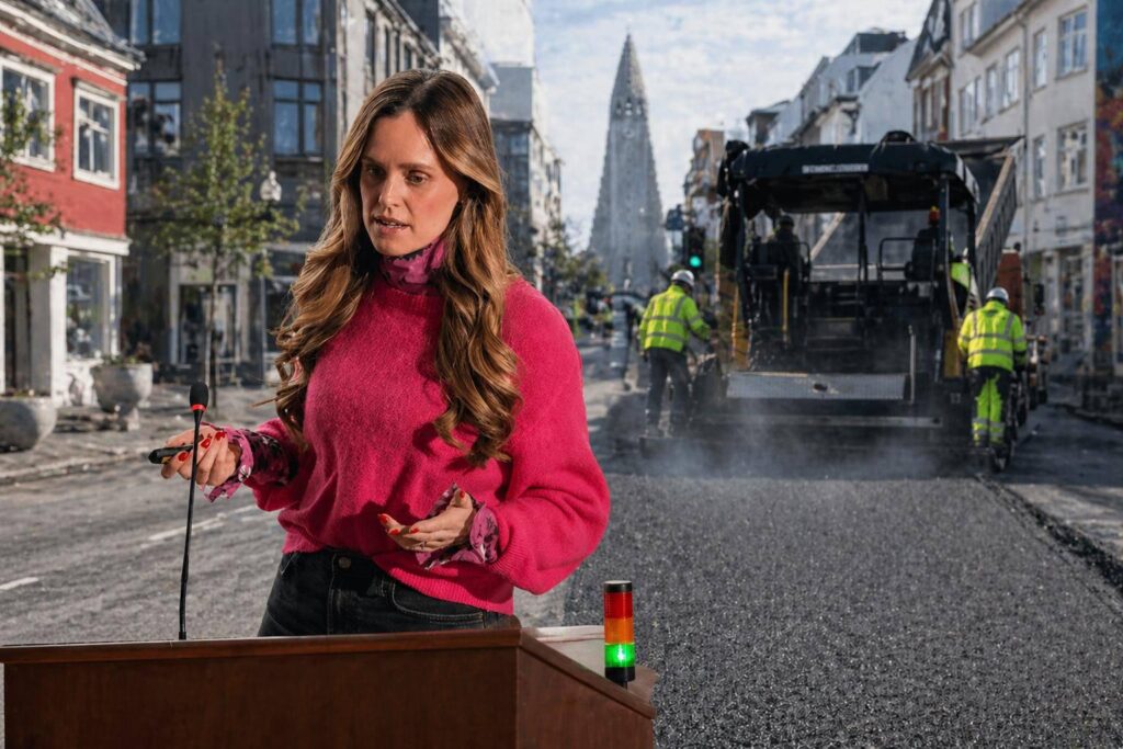 Hildur, who wanted to turn the countryside into a city, now wants to turn the city into asphalt Hildur, who wanted to turn the countryside into a city, now wants to turn the city into asphalt