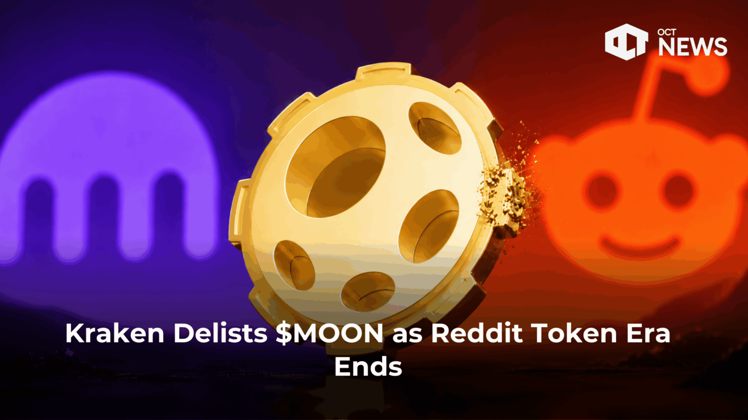 Kraken Delists $MOON as Reddit Token Era Ends