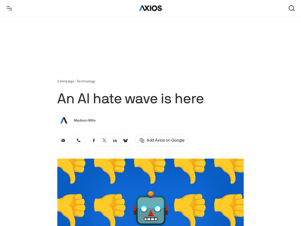 An AI hate wave is here