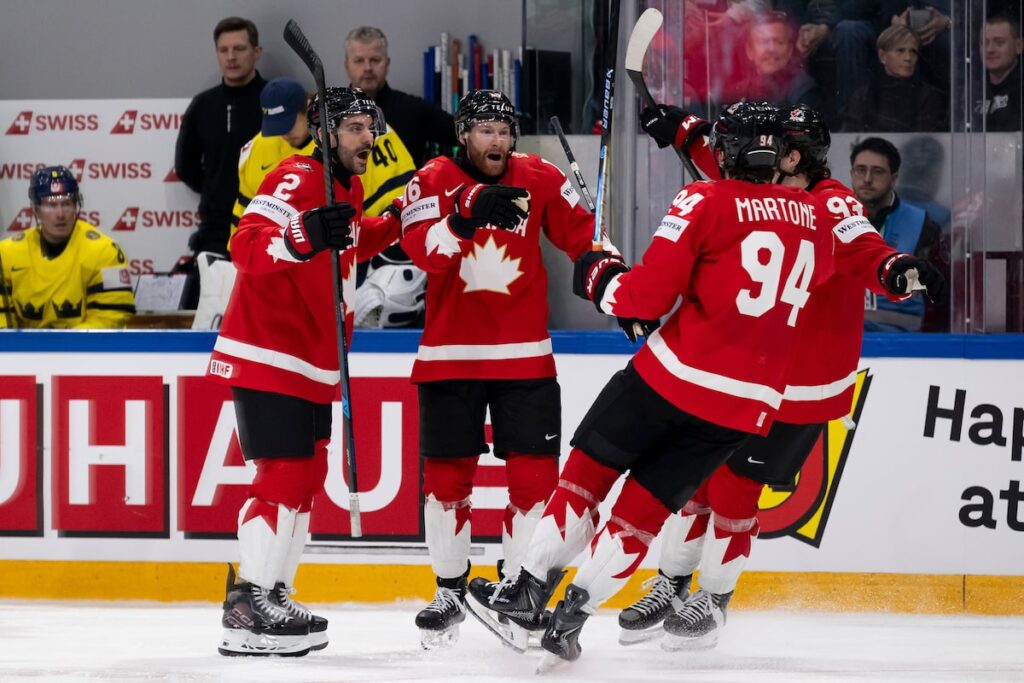 Connor Brown scores winner as Canada beats Sweden at world championship