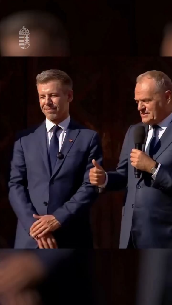 Péter Magyar: Thank you Poland! I will never forget today's walk in the wonderful city of Gdańsk with hundreds of Poles and Hungarians.
