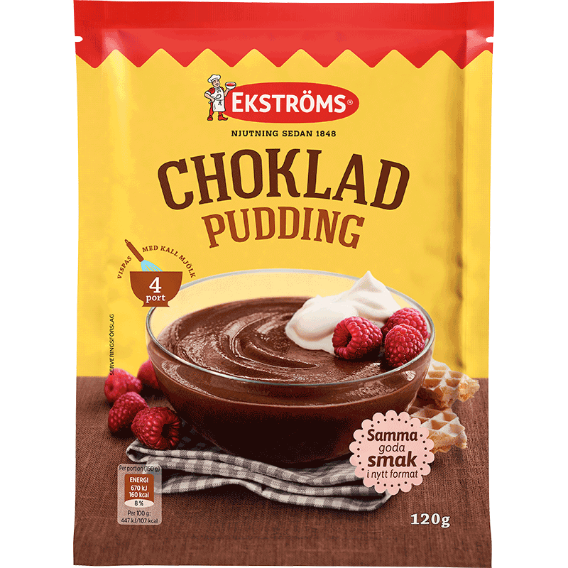 What the hell happened to the chocolate pudding?