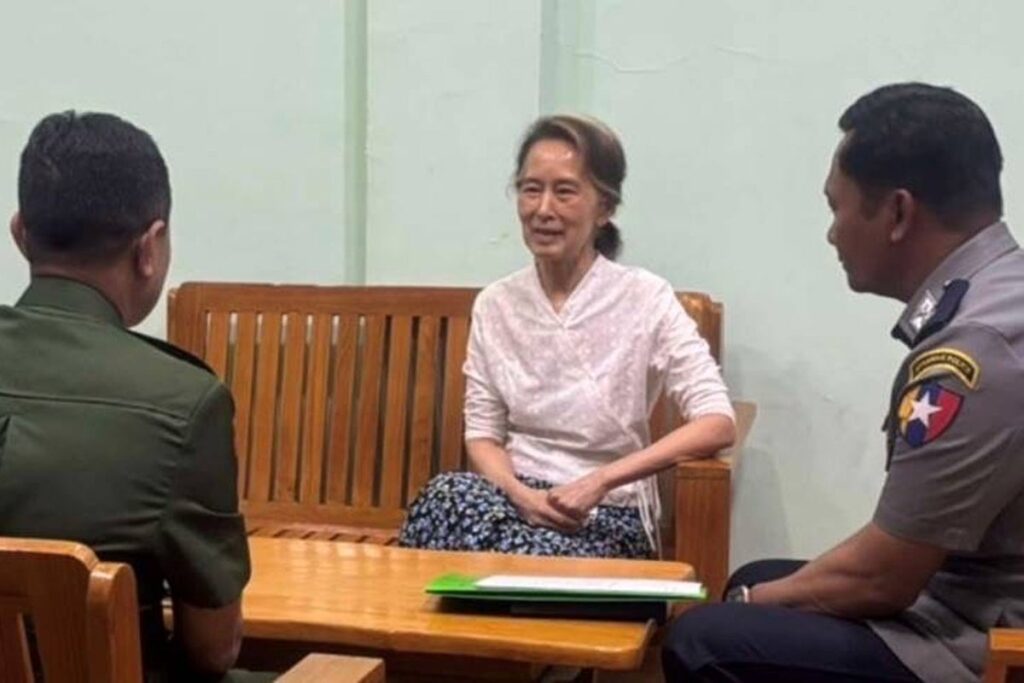Aung San Suu Kyi’s son seeks help from France to prove his mother is alive after house arrest The Independent US
