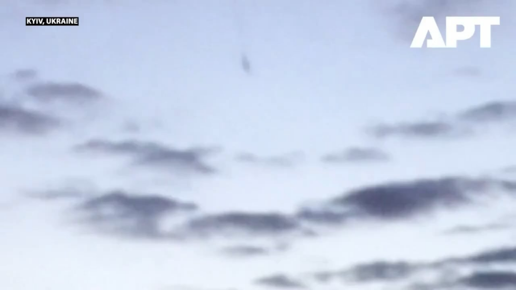 Extended video showing Russia’s cruise missile/drone strikes across Kyiv, Ukraine alongside Ukrainian air defences (24/05/26).