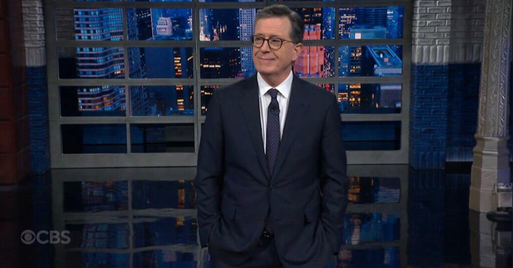 Stephen Colbert Slams ‘Trump’s Fabulous Billionaire Boys Trip’
