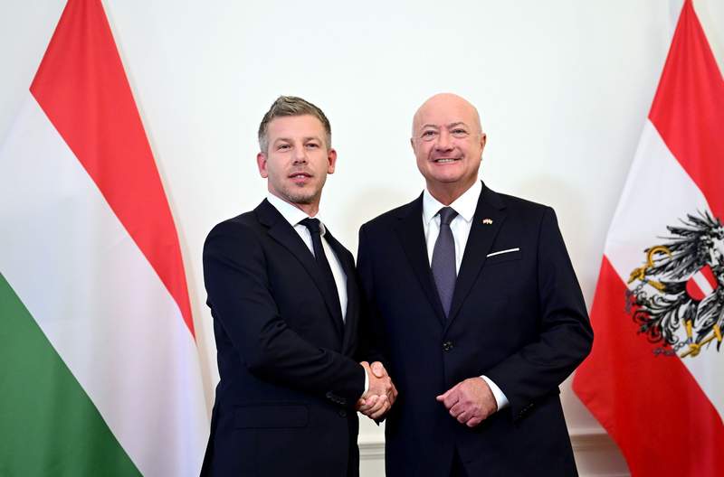 Hungary’s Magyar visits Vienna in effort to boost post-Orbán ties Hungary's Magyar visits Vienna in effort to boost post-Orbán ties