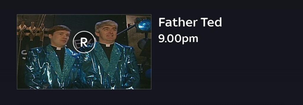 RTÉ 2 will show the father ted Eurovision episode instead of Eurovision