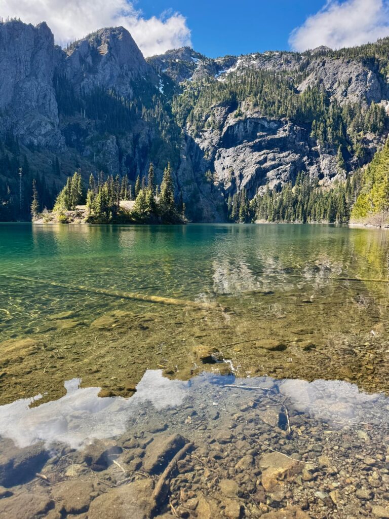 Lake Angeles in Olympic National Park