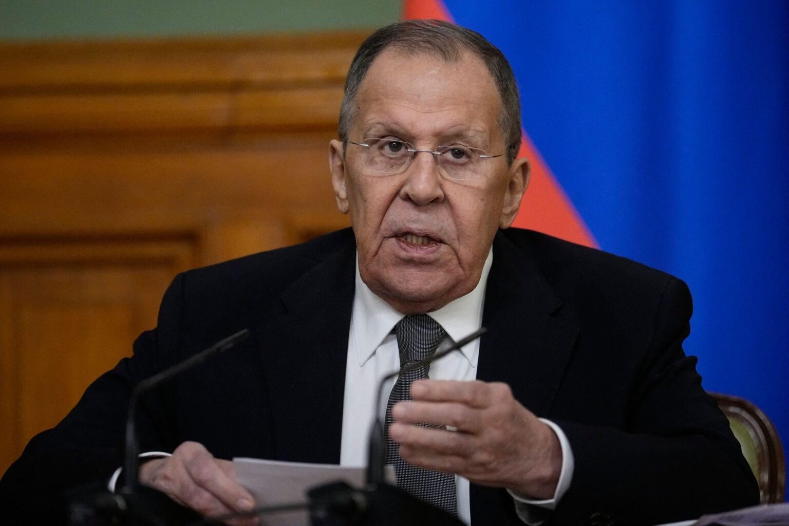 In call with Rubio, FM Lavrov conveys planned strikes on 'decision-making centers' in Kyiv, urges US embassy evacuation