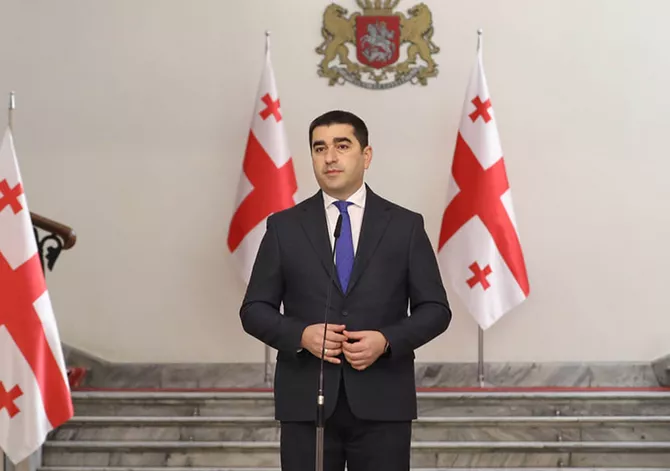 Georgian Parliament Speaker Slams EU Policies in Europe Day Letter Georgian Parliament Speaker Slams EU Policies in Europe Day Letter