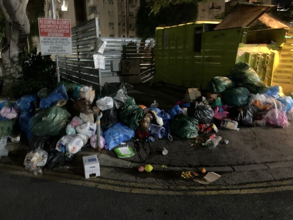 Garbage Situation in Kanika Eaerios Complex in Limassol, Cyprus - thoughts?