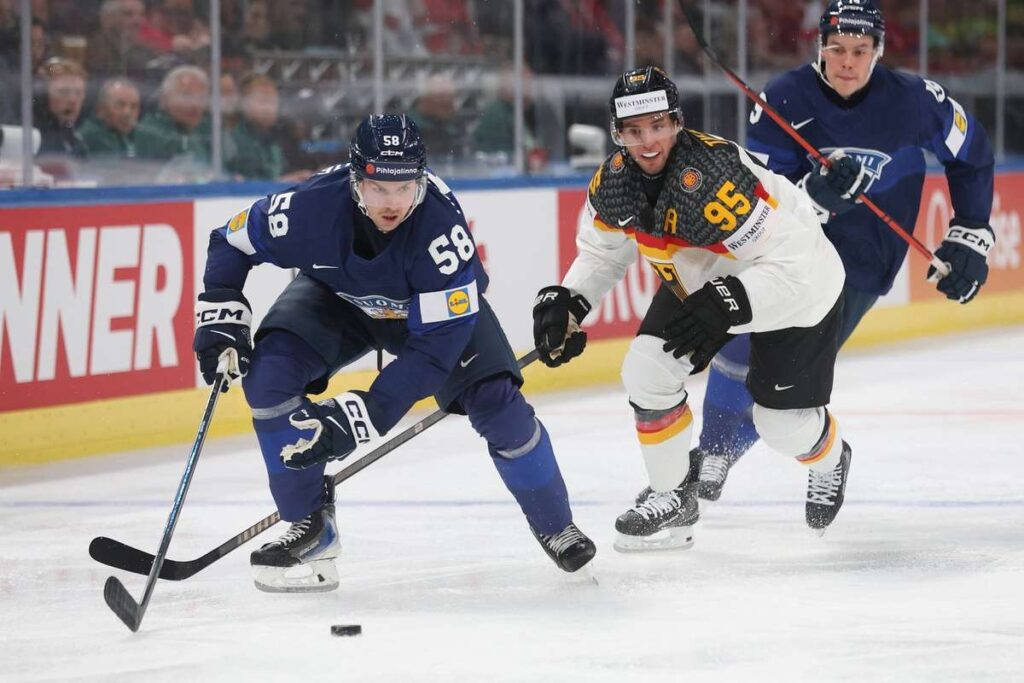 Finland start their World Hockey Championship with 3-1 win over Germany
