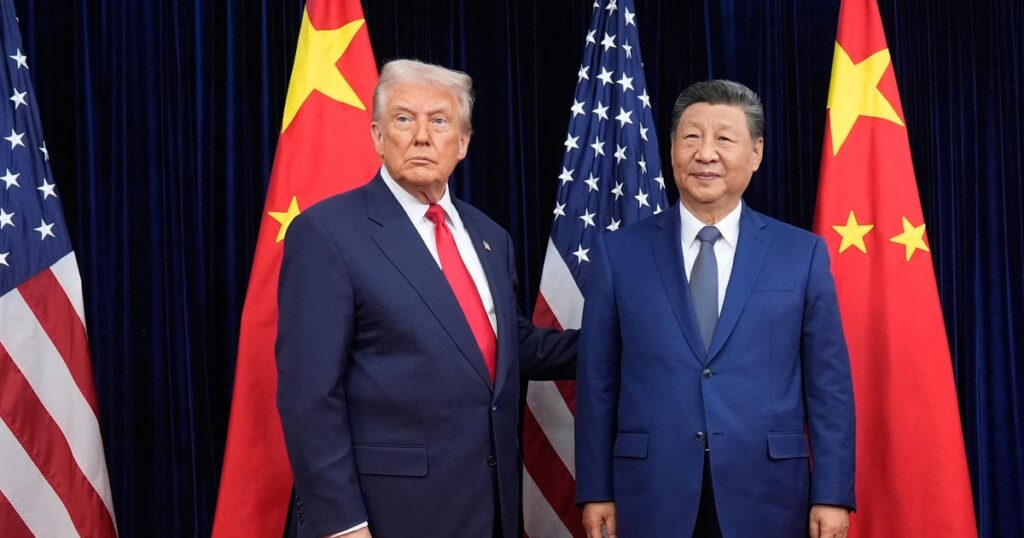 Trump heading to China for high-stakes meeting with Xi Trump heading to China for high-stakes meeting with Xi