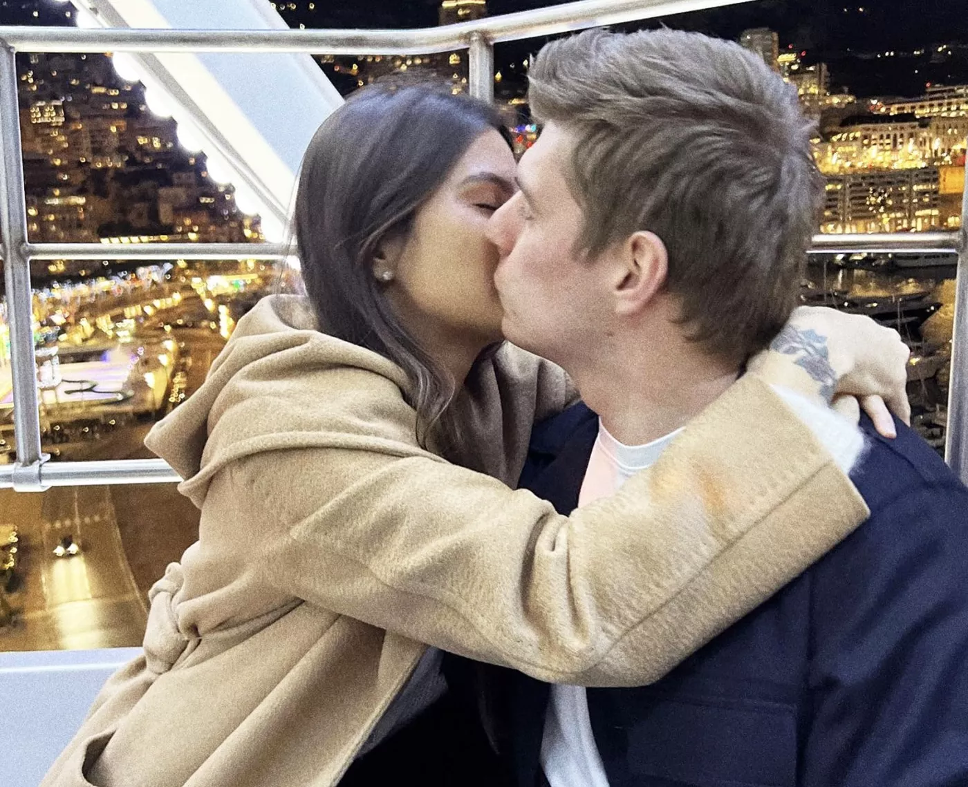 Max Verstappen and Kelly Piquet